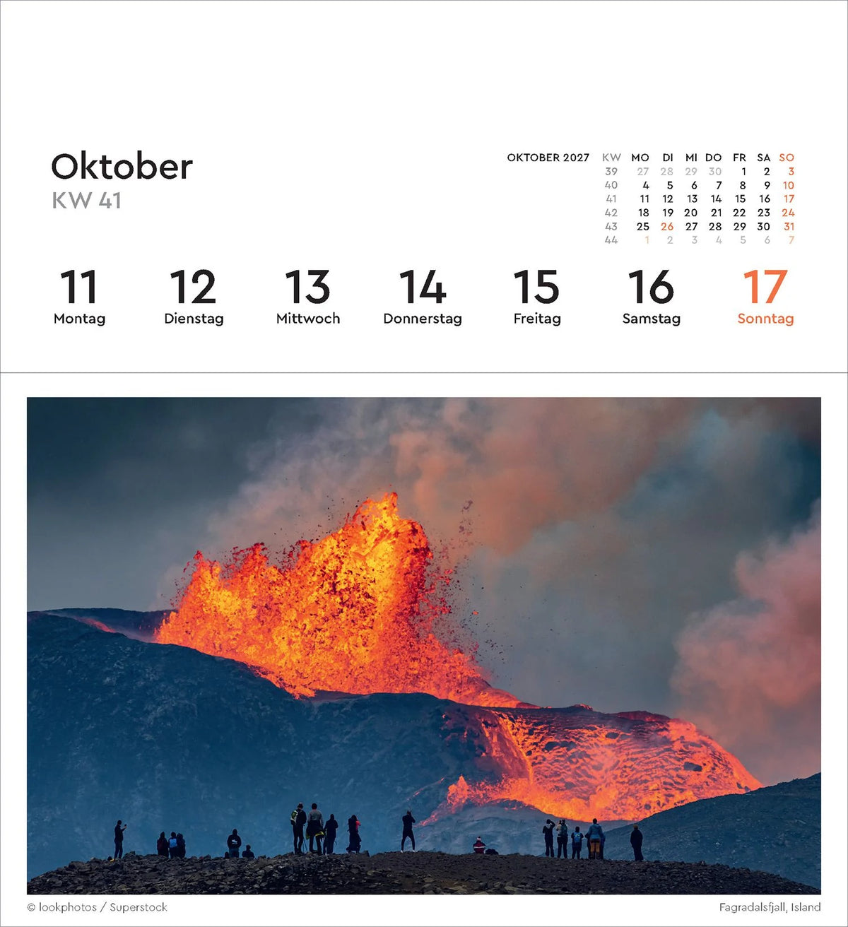 Magischer Augenblick - KUNTH Postkartenkalender 2027 – Ansicht
