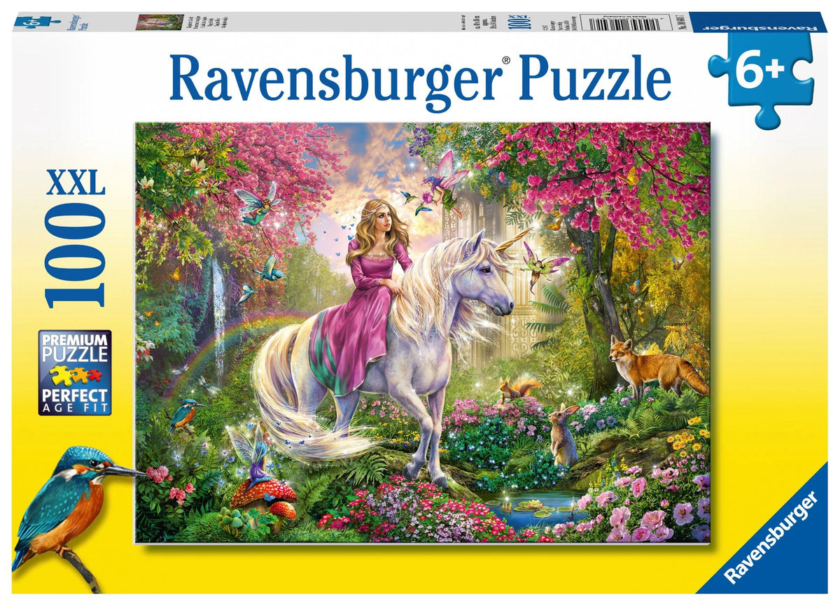 Kinderpuzzle: Kinderpuzzle 100 XXL Teile - Magischer Ausritt