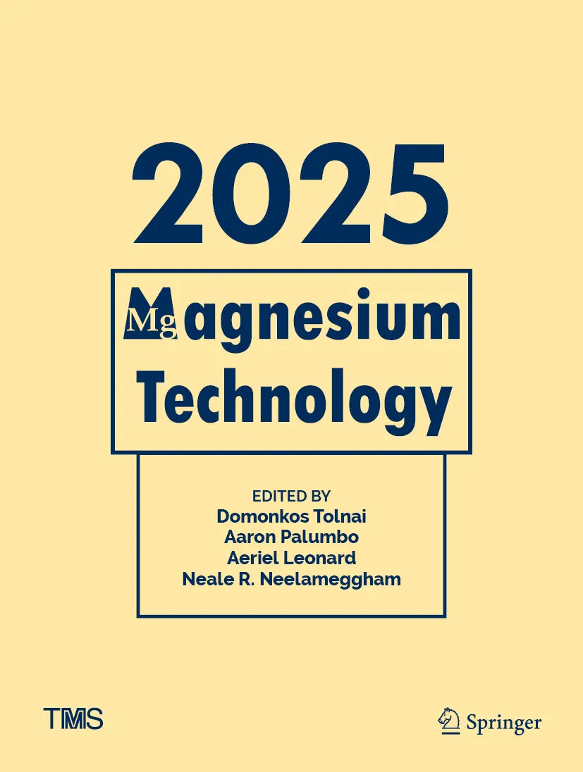 Cover: Magnesium Technology 2025 (E-Book)