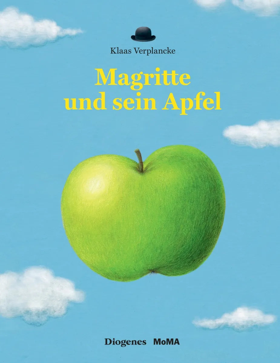 Buchcover von 'Magritte und sein Apfel' - Gebundene Ausgabe von Klaas Verplancke