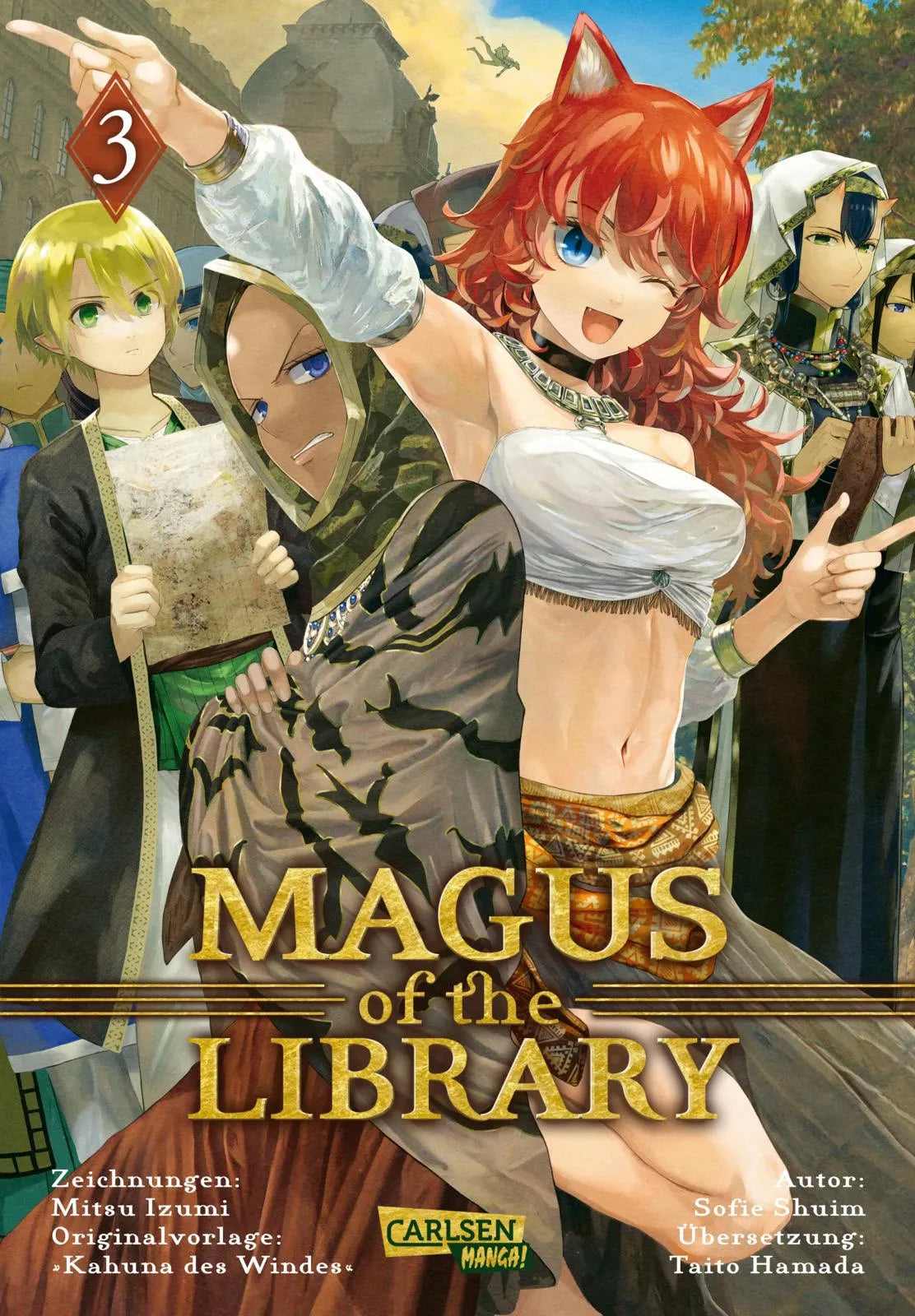 Buchcover von 'Magus of the Library 3' - Paperback von Mitsu Izumi