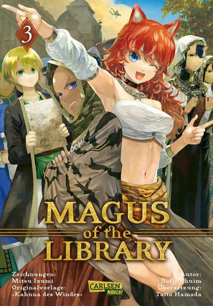 Buchcover von 'Magus of the Library 3' - Paperback von Mitsu Izumi