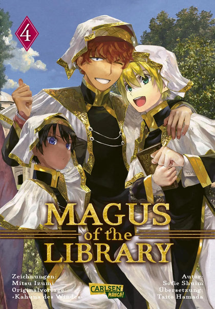 Buchcover von 'Magus of the Library 4' - Paperback von Mitsu Izumi