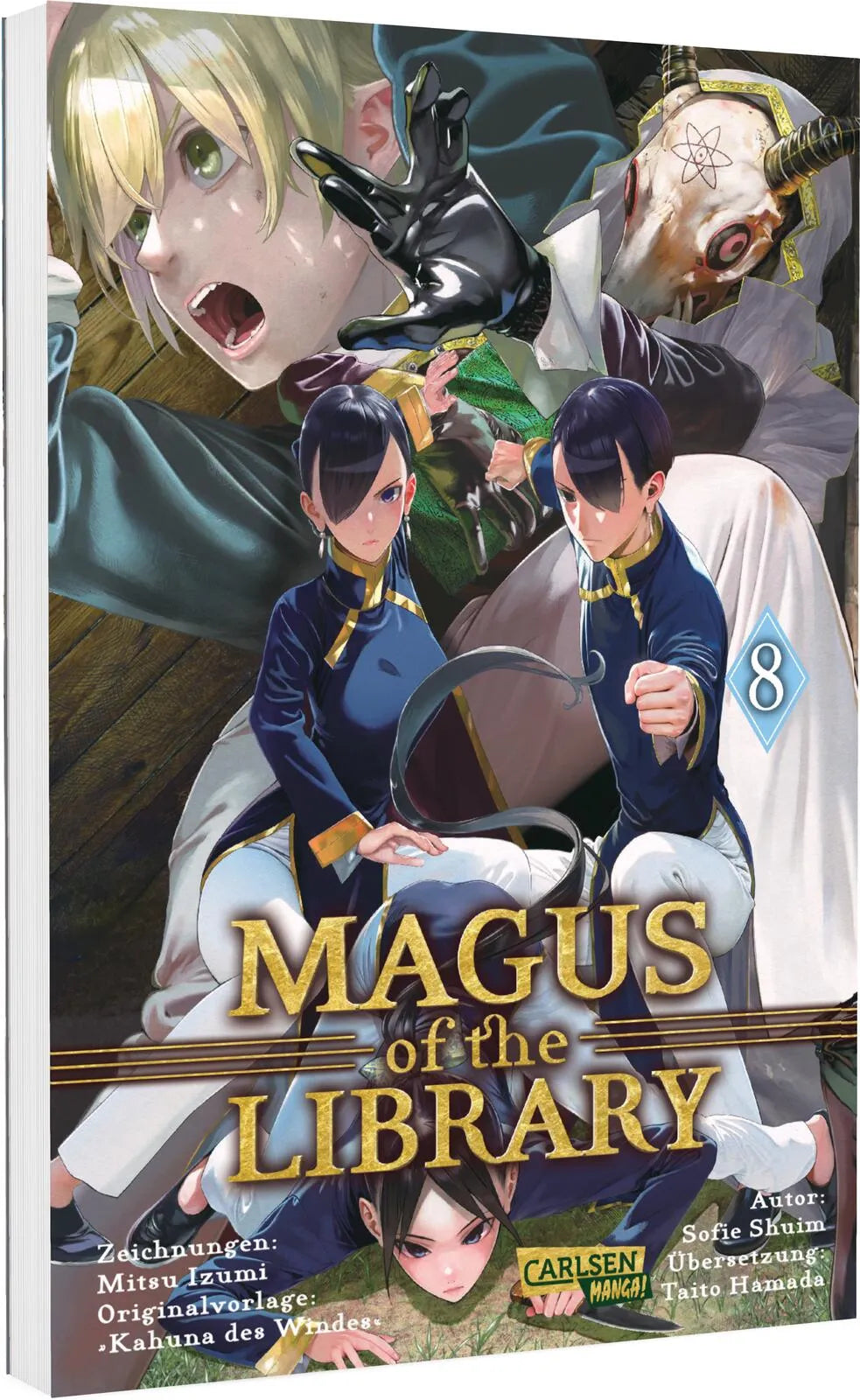 Buchcover von 'Magus of the Library 8' - Paperback von Mitsu Izumi