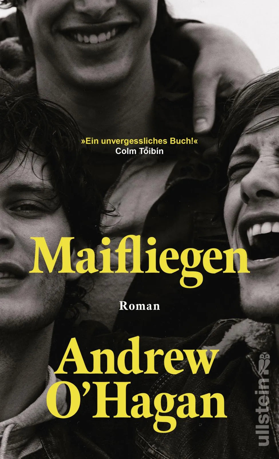 Buchcover von 'Maifliegen' - Gebundene Ausgabe von Andrew O'Hagan