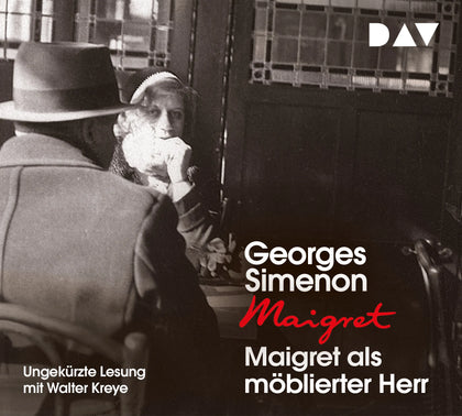 Buchcover von 'Maigret als möblierter Herr' - Hörbuch (CD) von Georges Simenon