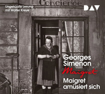 Buchcover von 'Maigret amüsiert sich' - Hörbuch (CD) von Georges Simenon