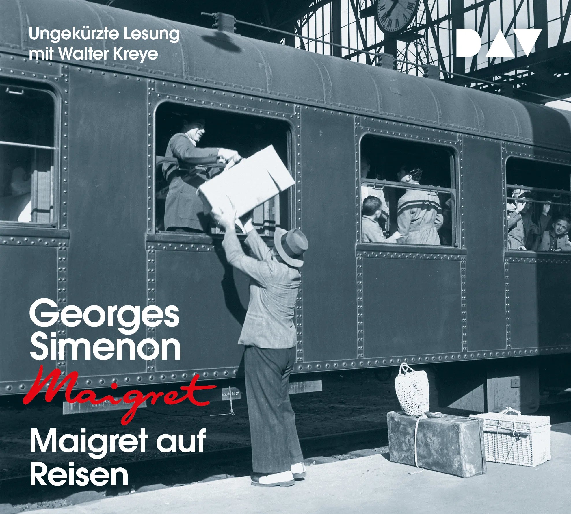 Buchcover von 'Maigret auf Reisen' - Hörbuch (CD) von Georges Simenon