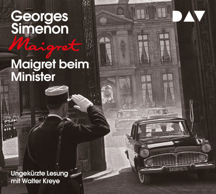 Buchcover von 'Maigret beim Minister' - Hörbuch (CD) von Georges Simenon