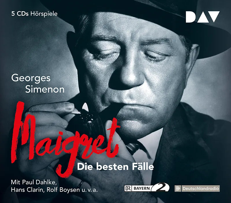 Buchcover von 'Maigret – Die besten Fälle' - Hörbuch (CD) von Georges Simenon