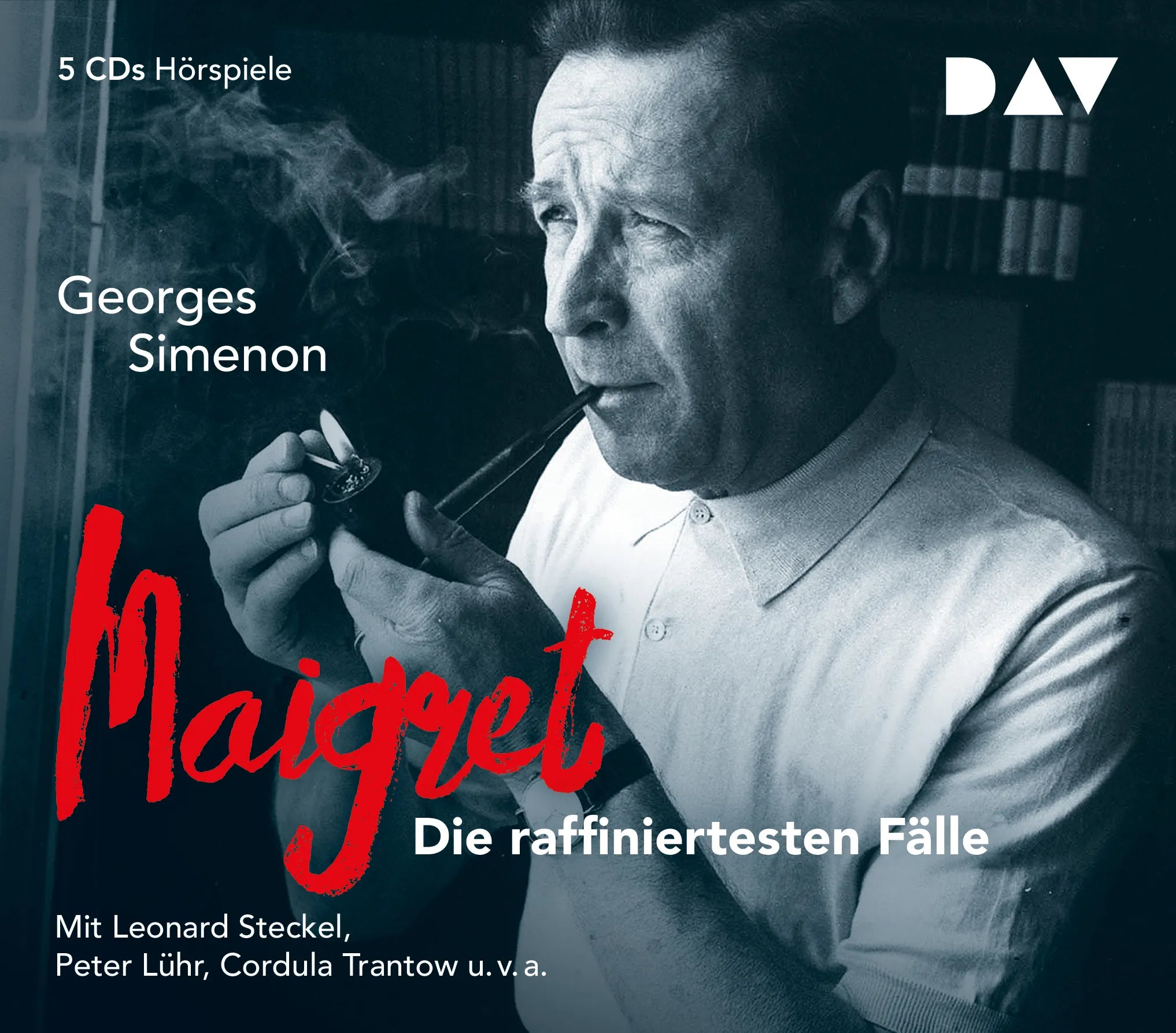 Buchcover von 'Maigret – Die raffiniertesten Fälle' - Hörbuch (CD) von Georges Simenon