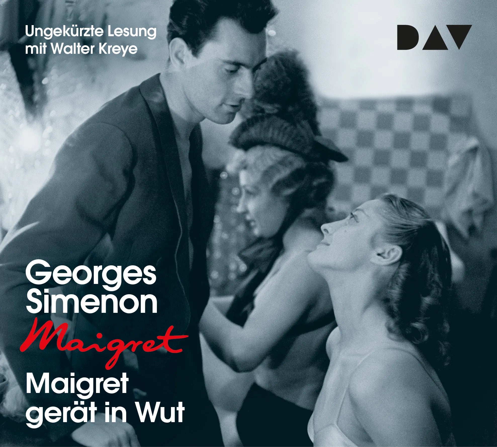 Buchcover von 'Maigret gerät in Wut' - Hörbuch (CD) von Georges Simenon