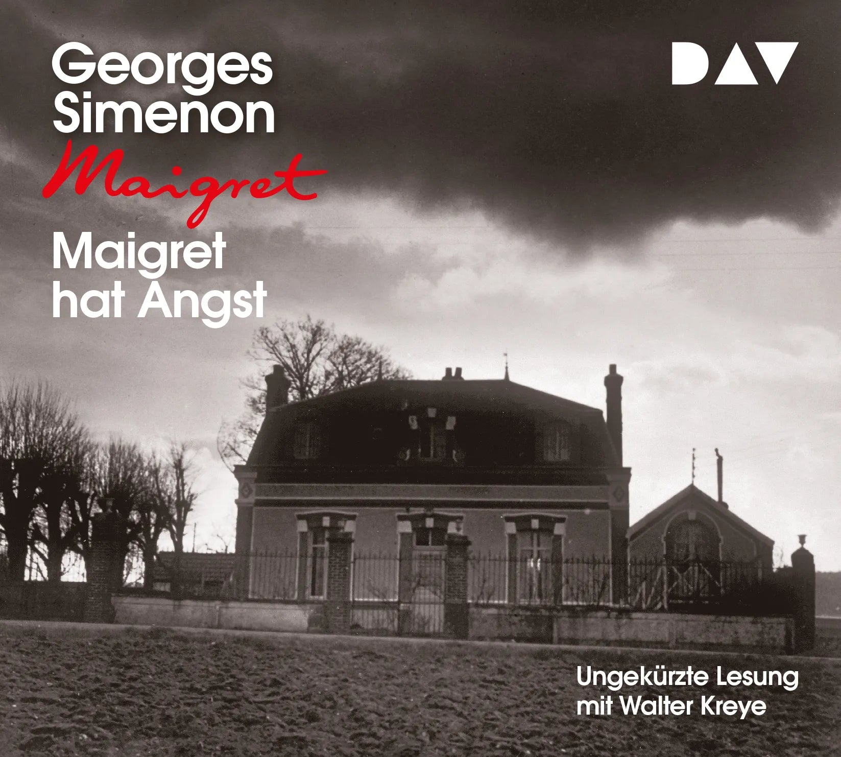 Buchcover von 'Maigret hat Angst' - Hörbuch (CD) von Georges Simenon