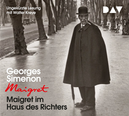 Buchcover von 'Maigret im Haus des Richters' - Hörbuch (CD) von Georges Simenon