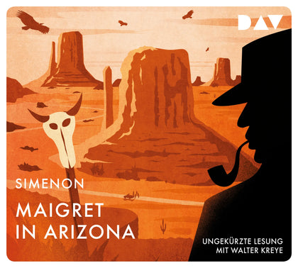 Buchcover von 'Maigret in Arizona' - Hörbuch (CD) von Georges Simenon