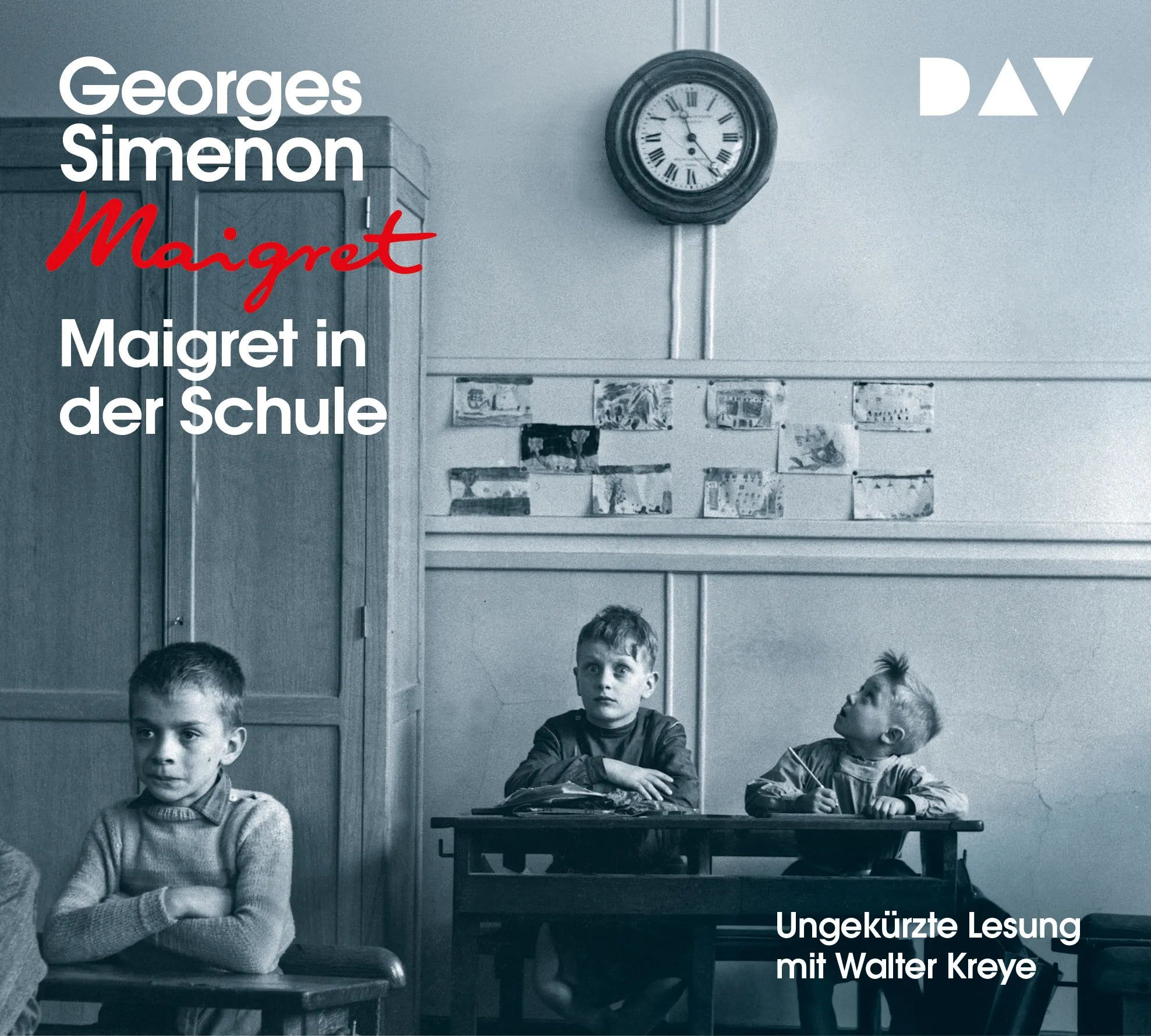 Buchcover von 'Maigret in der Schule' - Hörbuch (CD) von Georges Simenon