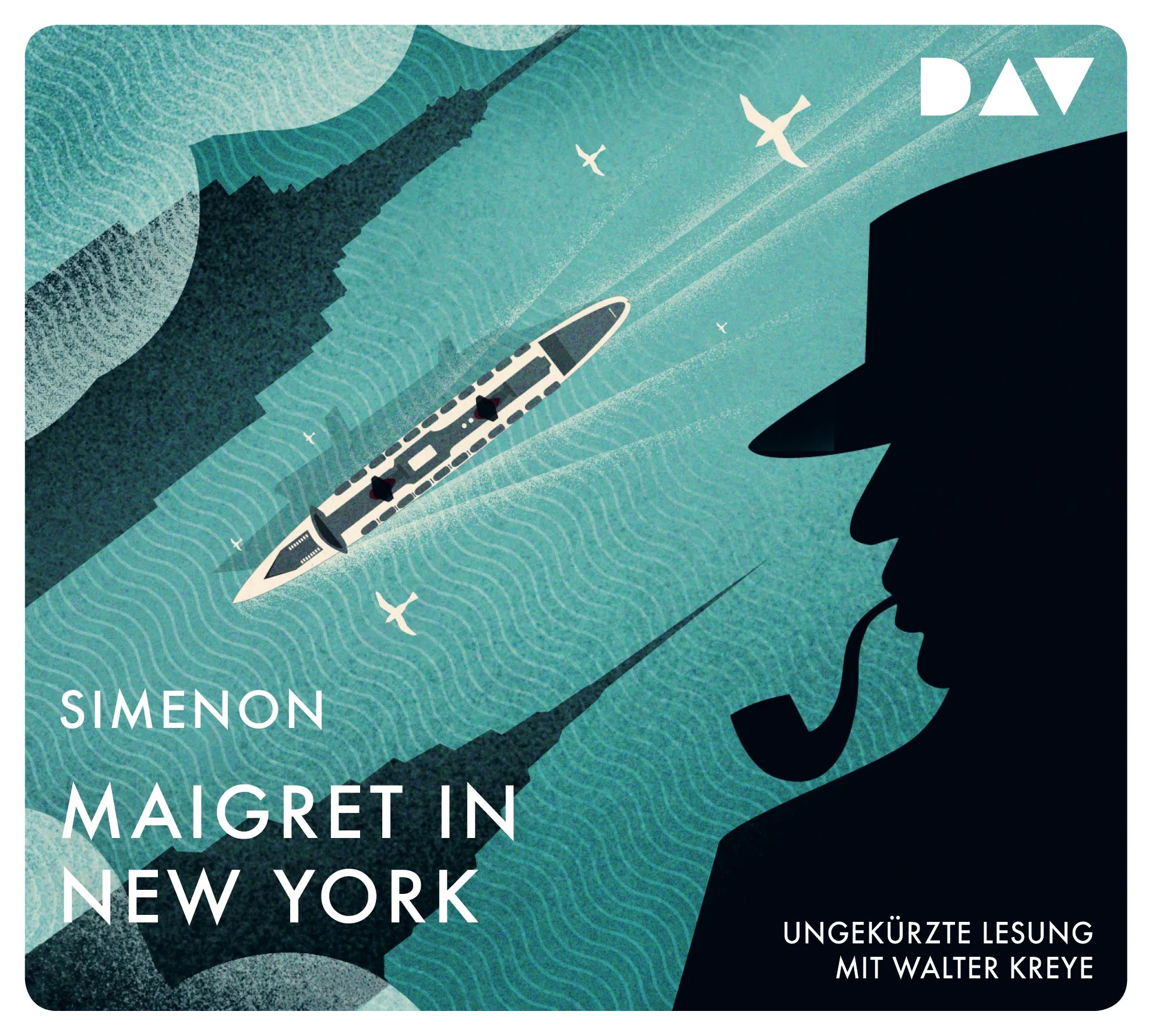 Buchcover von 'Maigret in New York' - Hörbuch (CD) von Georges Simenon