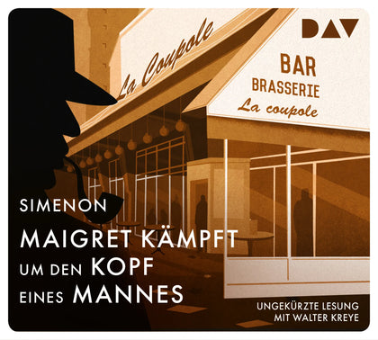 Buchcover von 'Maigret kämpft um den Kopf eines Mannes' - Hörbuch (CD) von Georges Simenon