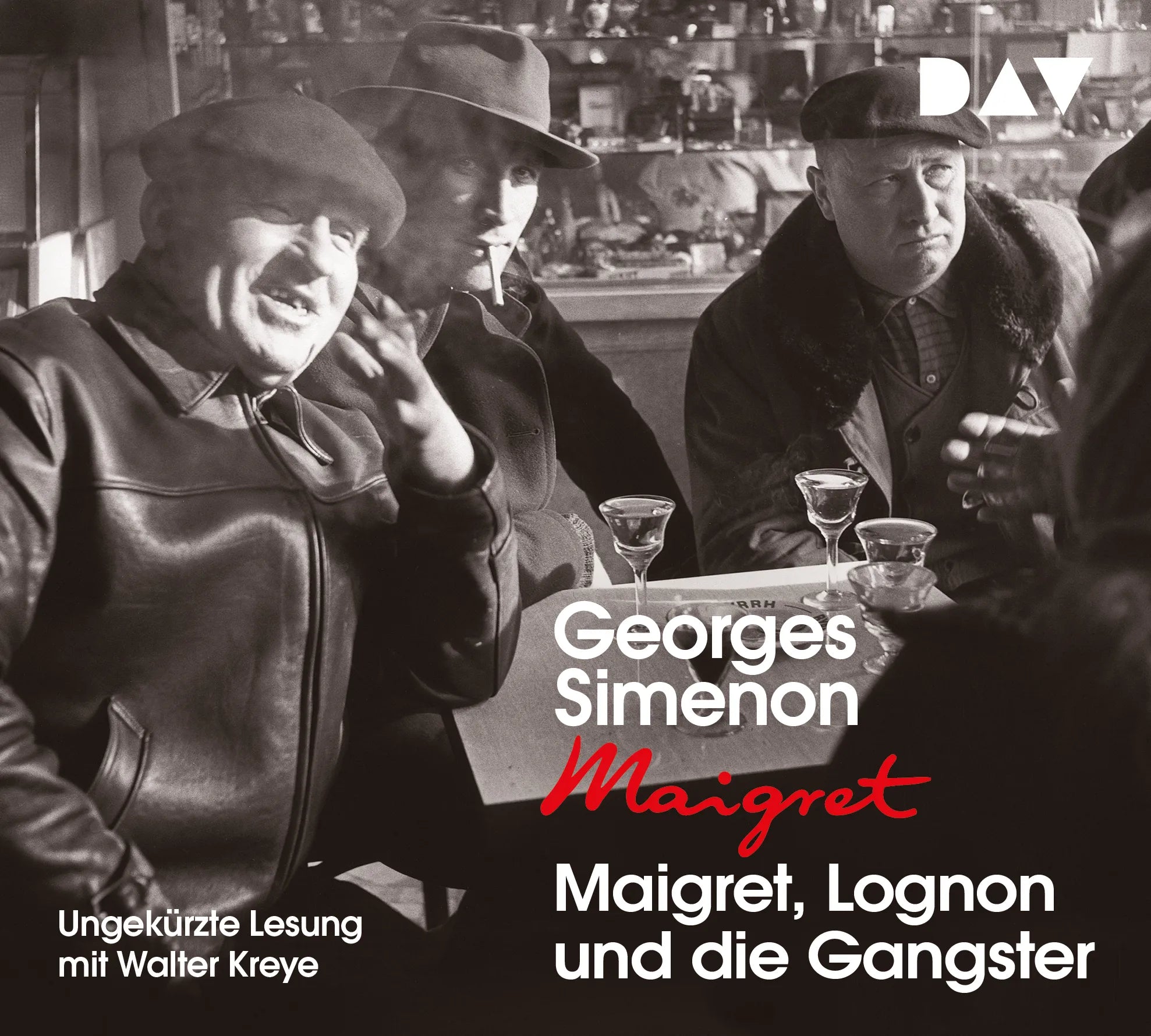 Buchcover von 'Maigret, Lognon und die Gangster' - Hörbuch (CD) von Georges Simenon