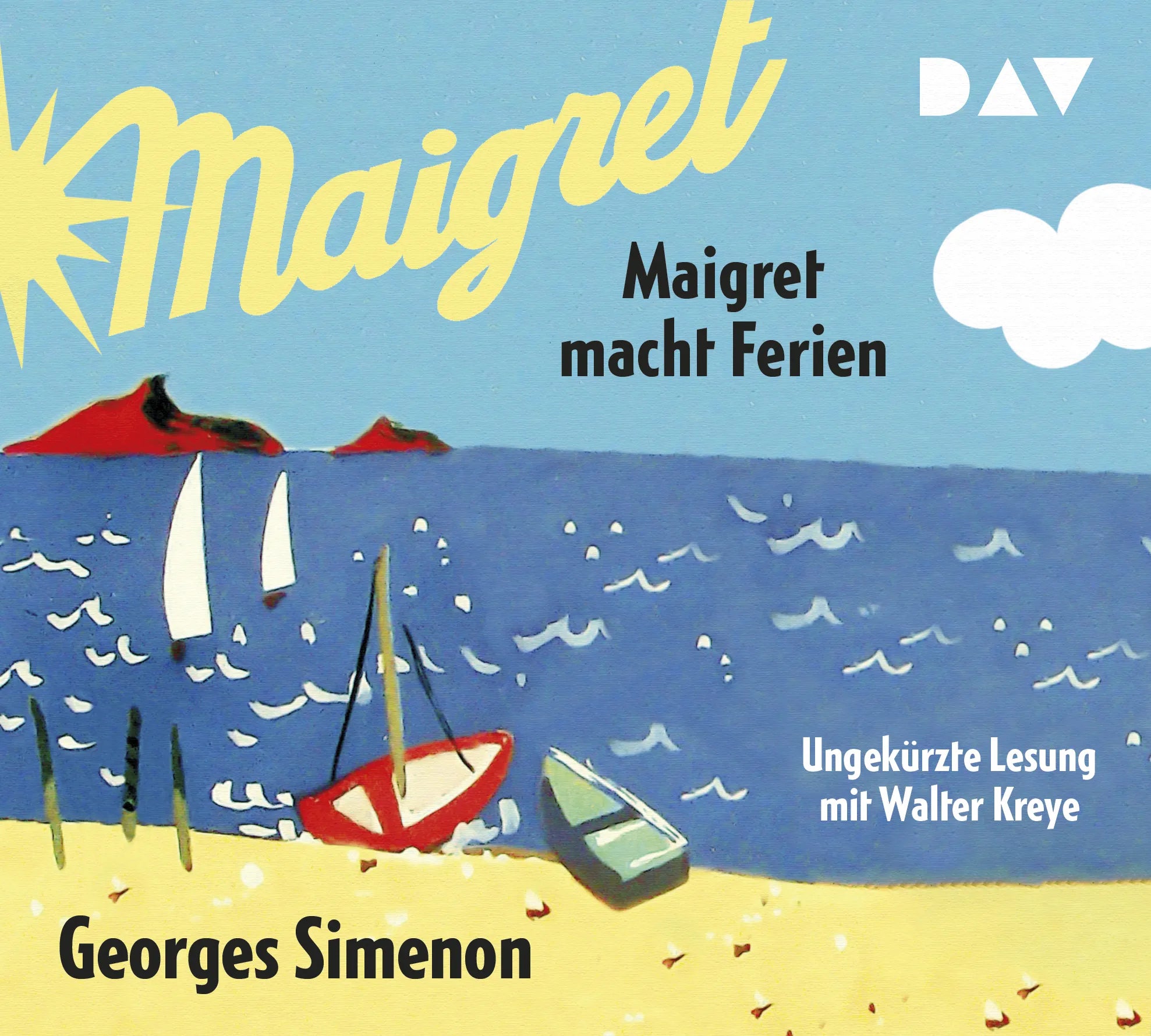 Buchcover von 'Maigret macht Ferien' - Hörbuch (CD) von Georges Simenon
