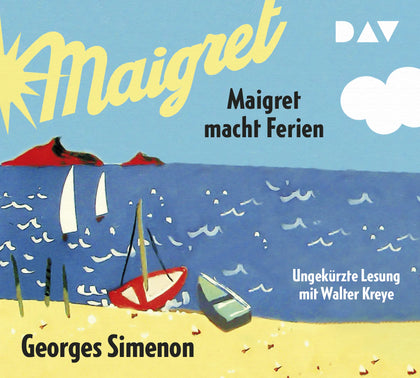 Buchcover von 'Maigret macht Ferien' - Hörbuch (CD) von Georges Simenon