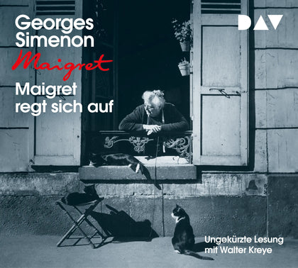 Buchcover von 'Maigret regt sich auf' - Hörbuch (CD) von Georges Simenon