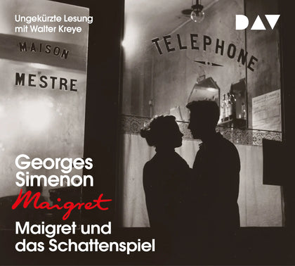 Buchcover von 'Maigret und das Schattenspiel' - Hörbuch (CD) von Georges Simenon
