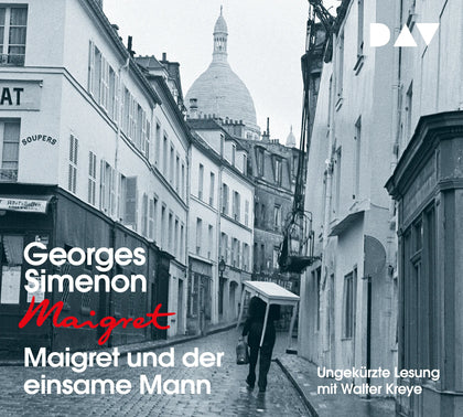 Buchcover von 'Maigret und der einsame Mann' - Hörbuch (CD) von Georges Simenon