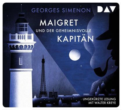Buchcover von 'Maigret und der geheimnisvolle Kapitän' - Hörbuch (CD) von Georges Simenon