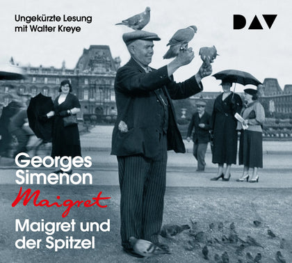 Buchcover von 'Maigret und der Spitzel' - Hörbuch (CD) von Georges Simenon