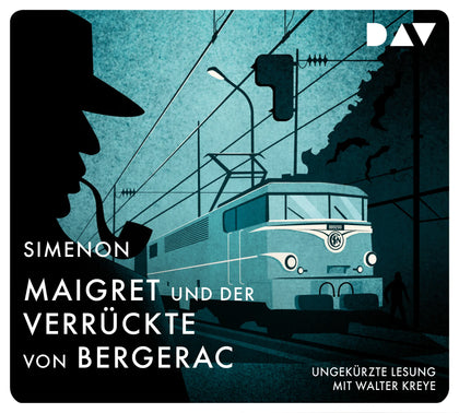Buchcover von 'Maigret und der Verrückte von Bergerac' - Hörbuch (CD) von Georges Simenon
