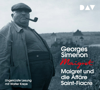Buchcover von 'Maigret und die Affäre Saint-Fiacre' - Hörbuch (CD) von Georges Simenon