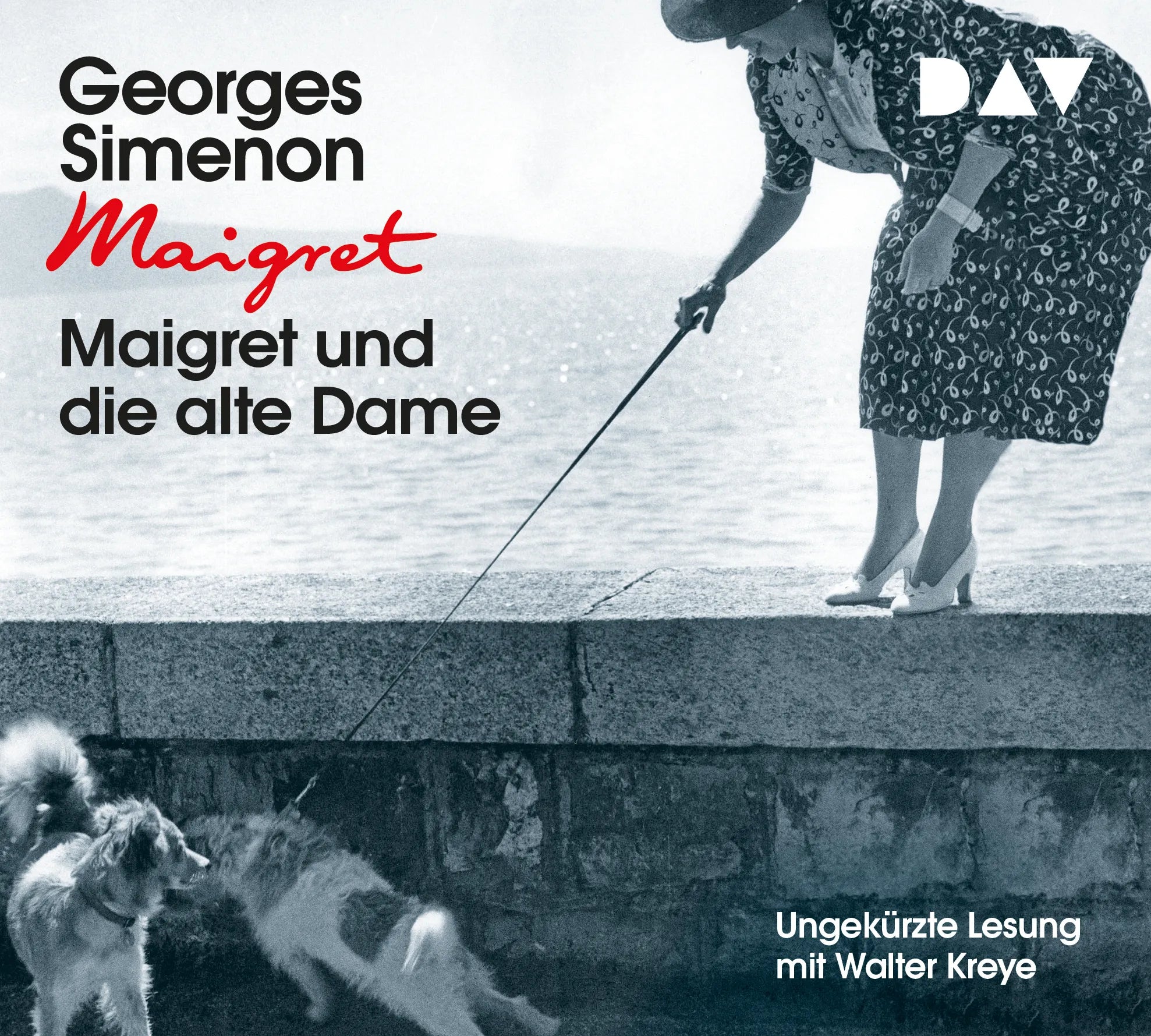 Buchcover von 'Maigret und die alte Dame' - Hörbuch (CD) von Georges Simenon