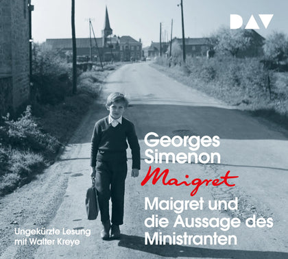 Buchcover von 'Maigret und die Aussage des Ministranten' - Hörbuch (CD) von Georges Simenon