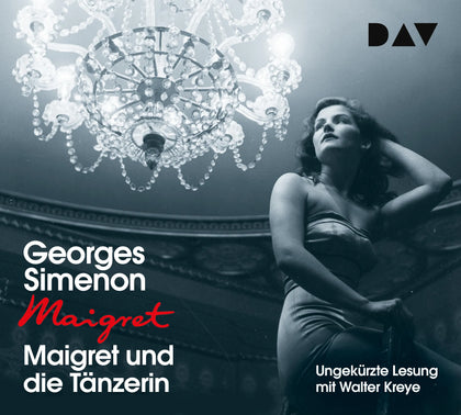 Buchcover von 'Maigret und die Tänzerin' - Hörbuch (CD) von Georges Simenon