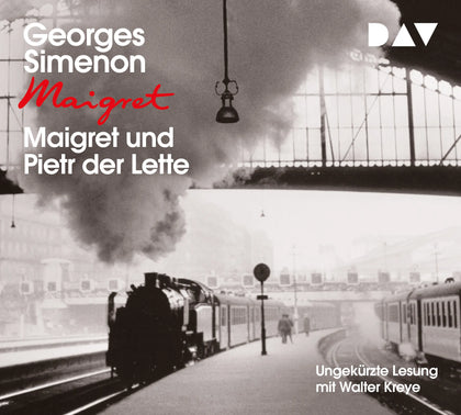 Buchcover von 'Maigret und Pietr der Lette' - Hörbuch (CD) von Georges Simenon