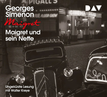 Buchcover von 'Maigret und sein Neffe' - Hörbuch (CD) von Georges Simenon