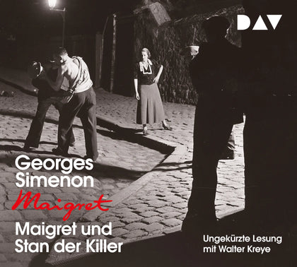 Buchcover von 'Maigret und Stan der Killer' - Hörbuch (CD) von Georges Simenon