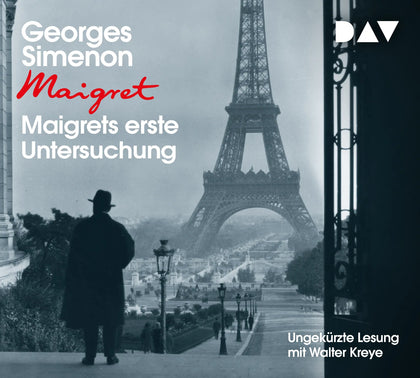 Buchcover von 'Maigrets erste Untersuchung' - Hörbuch (CD) von Georges Simenon