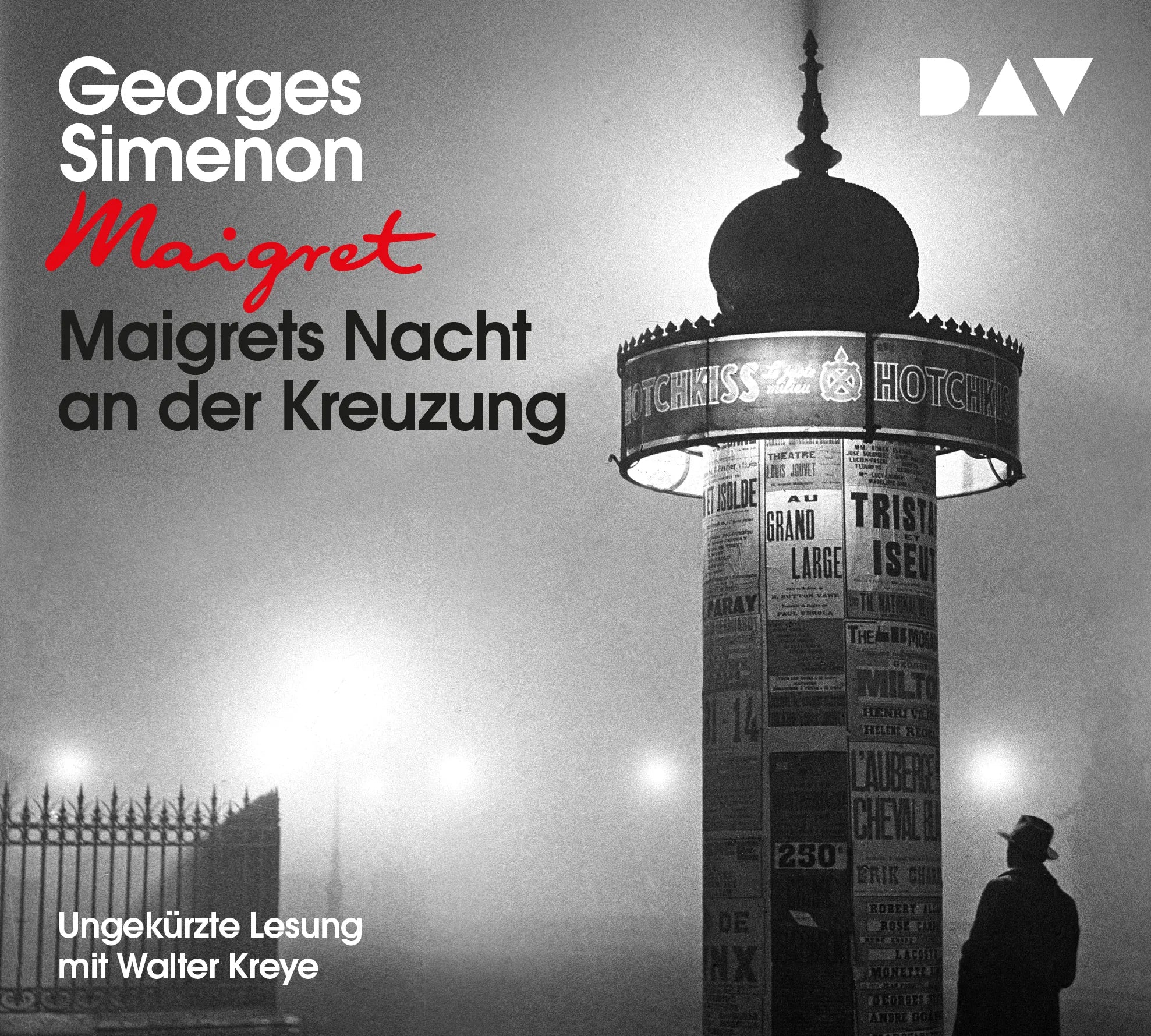 Buchcover von 'Maigrets Nacht an der Kreuzung' - Hörbuch (CD) von Georges Simenon