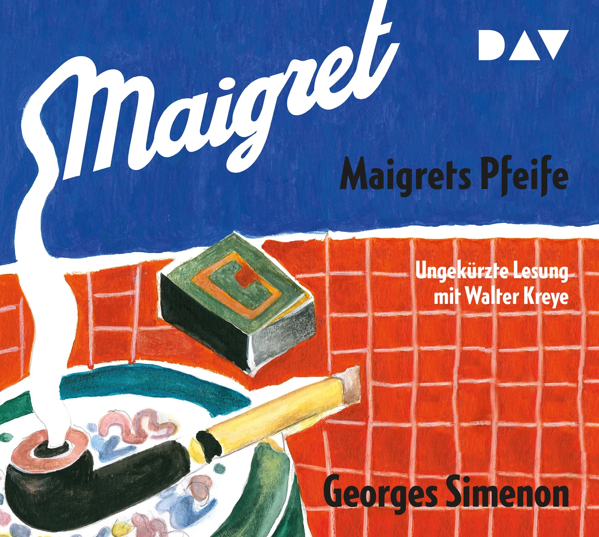 Buchcover von 'Maigrets Pfeife' - Hörbuch (CD) von Georges Simenon