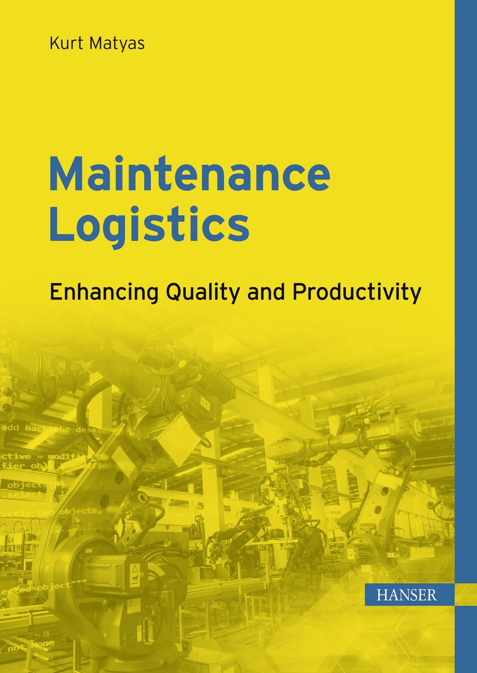 Cover: Maintenance Logistics (E-Book) von Kurt Matyas