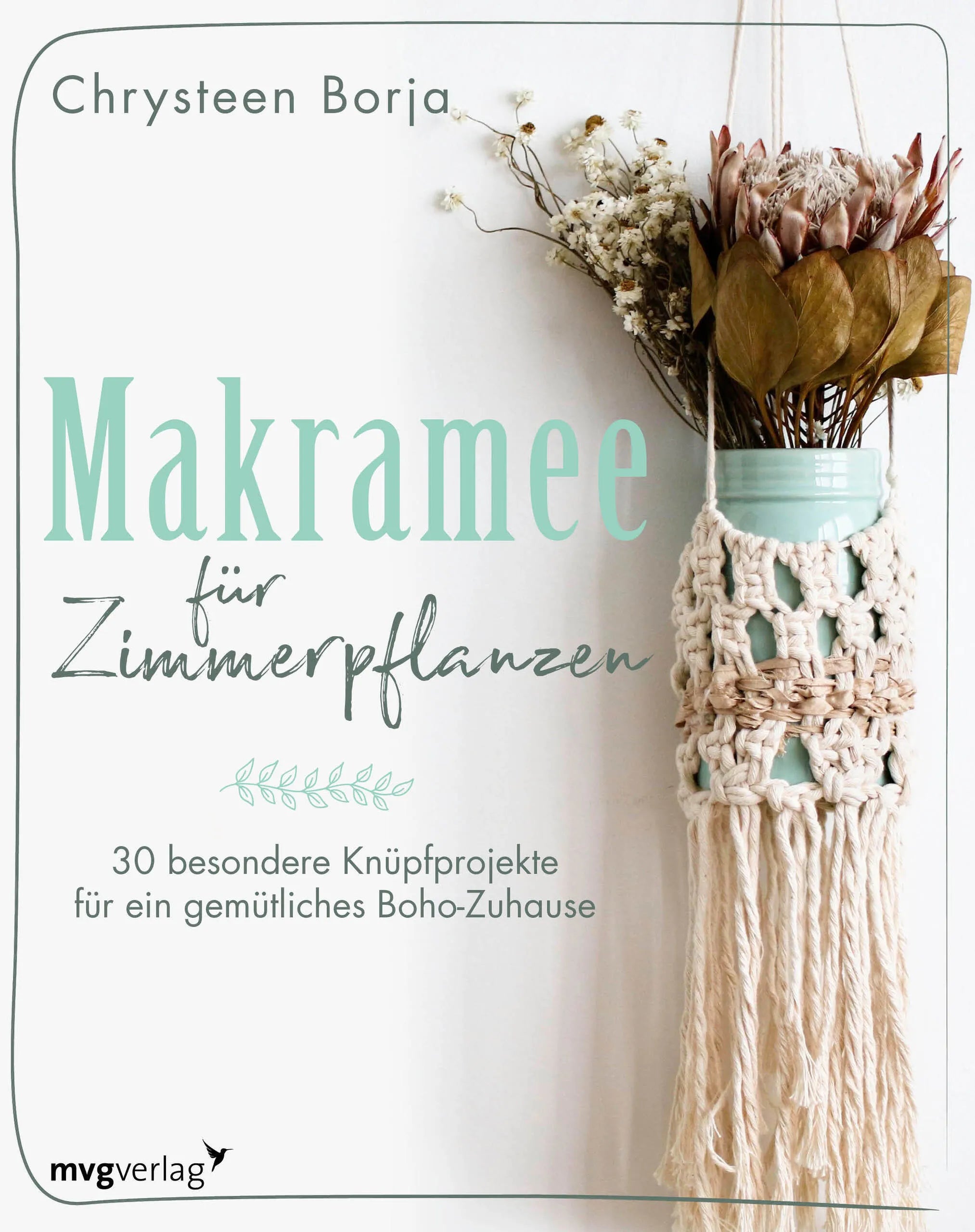 Buchcover von 'Makramee für Zimmerpflanzen' - Gebundene Ausgabe von Chrysteen Borja