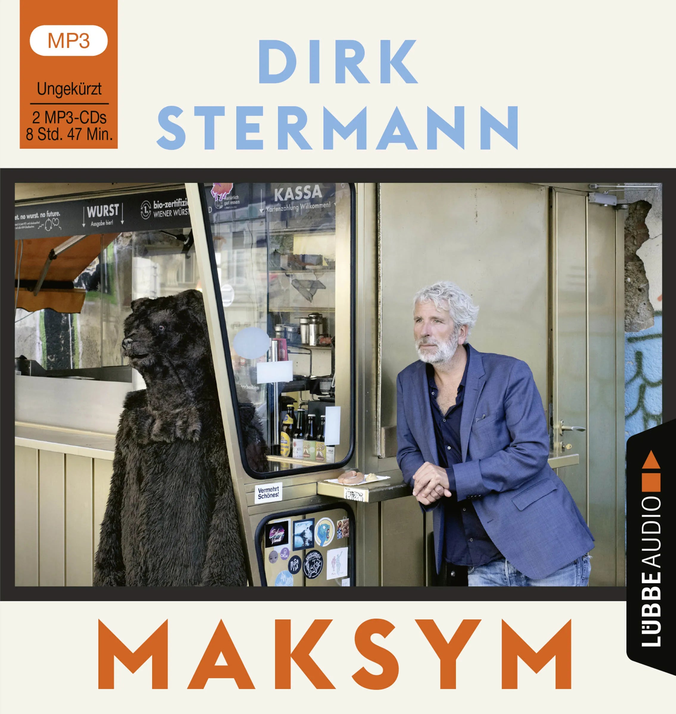 Buchcover von 'Maksym' - Hörbuch (CD) von Dirk Stermann