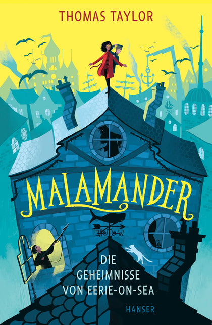 Buchcover von 'Malamander - Die Geheimnisse von Eerie-on-Sea' - Gebundene Ausgabe von Thomas Taylor