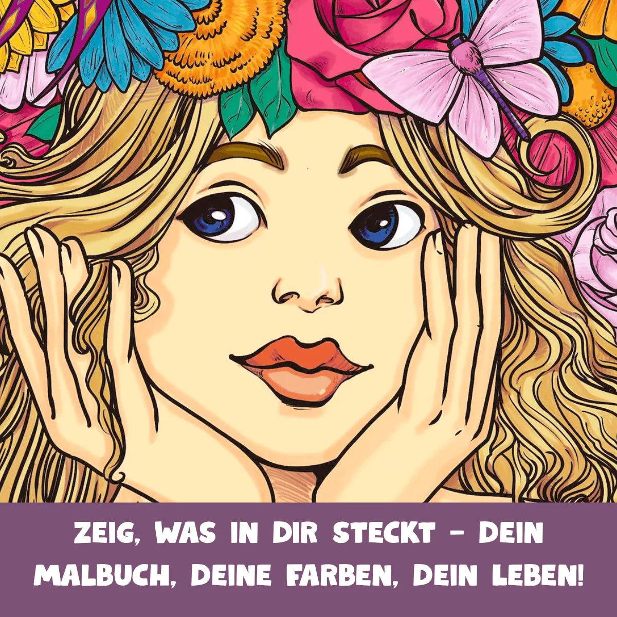 Detailansicht: Malbuch Mädchenzeit (Taschenbuch)