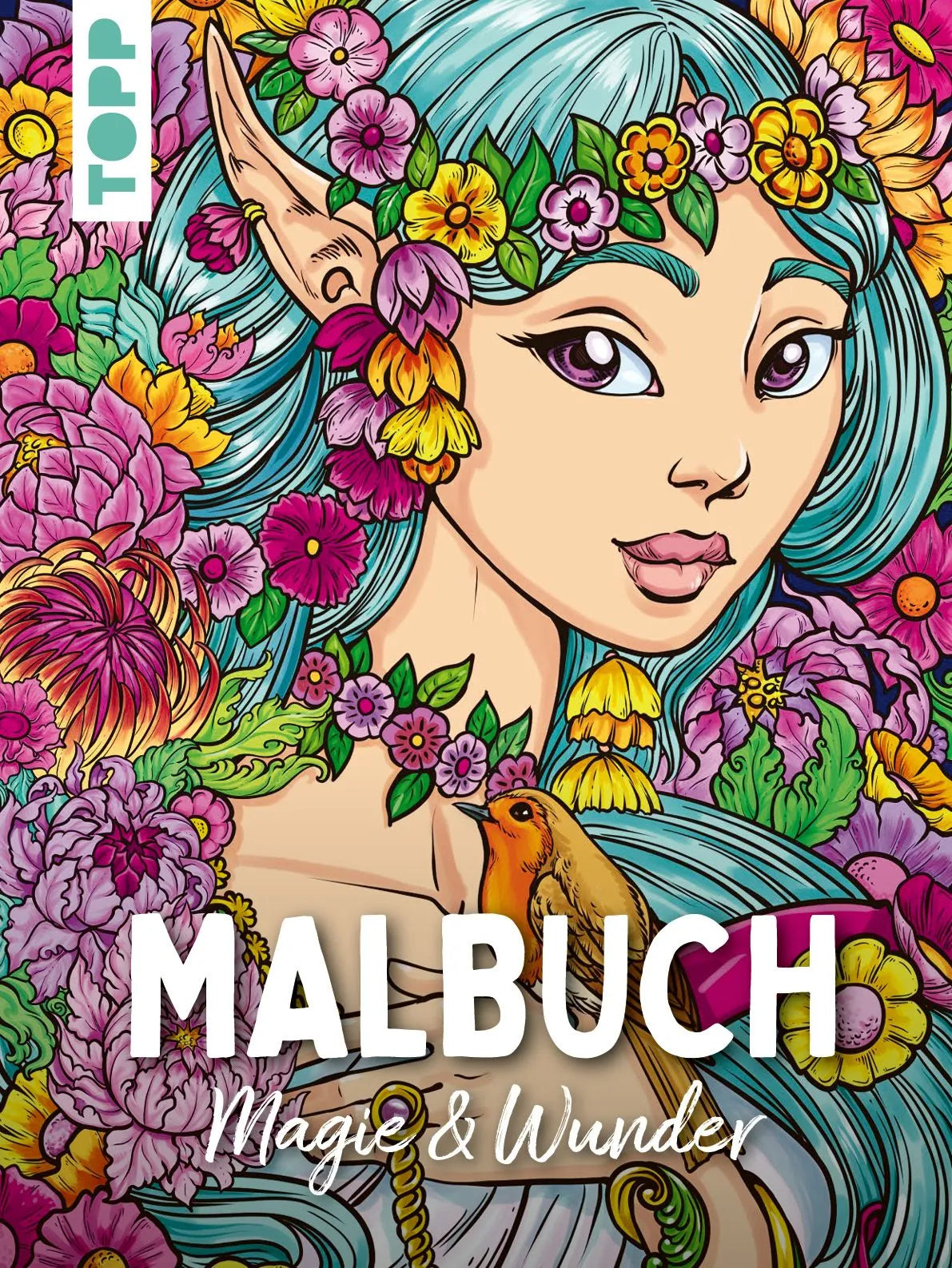 Cover: Malbuch Magie & Wunder (Taschenbuch) von Sara Otterstätter