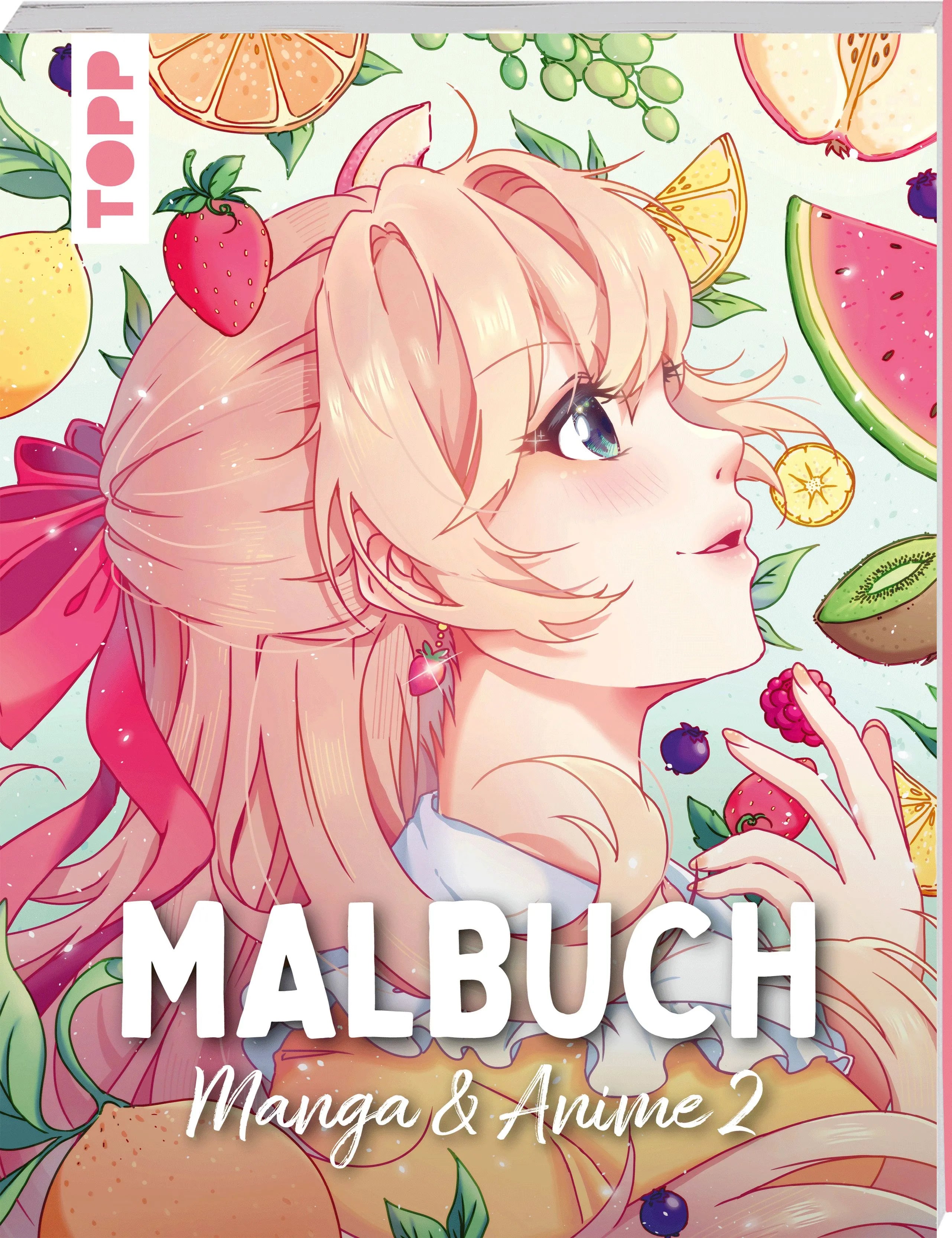 Cover: Malbuch Manga & Anime 2 (Taschenbuch) von Yenni Vu