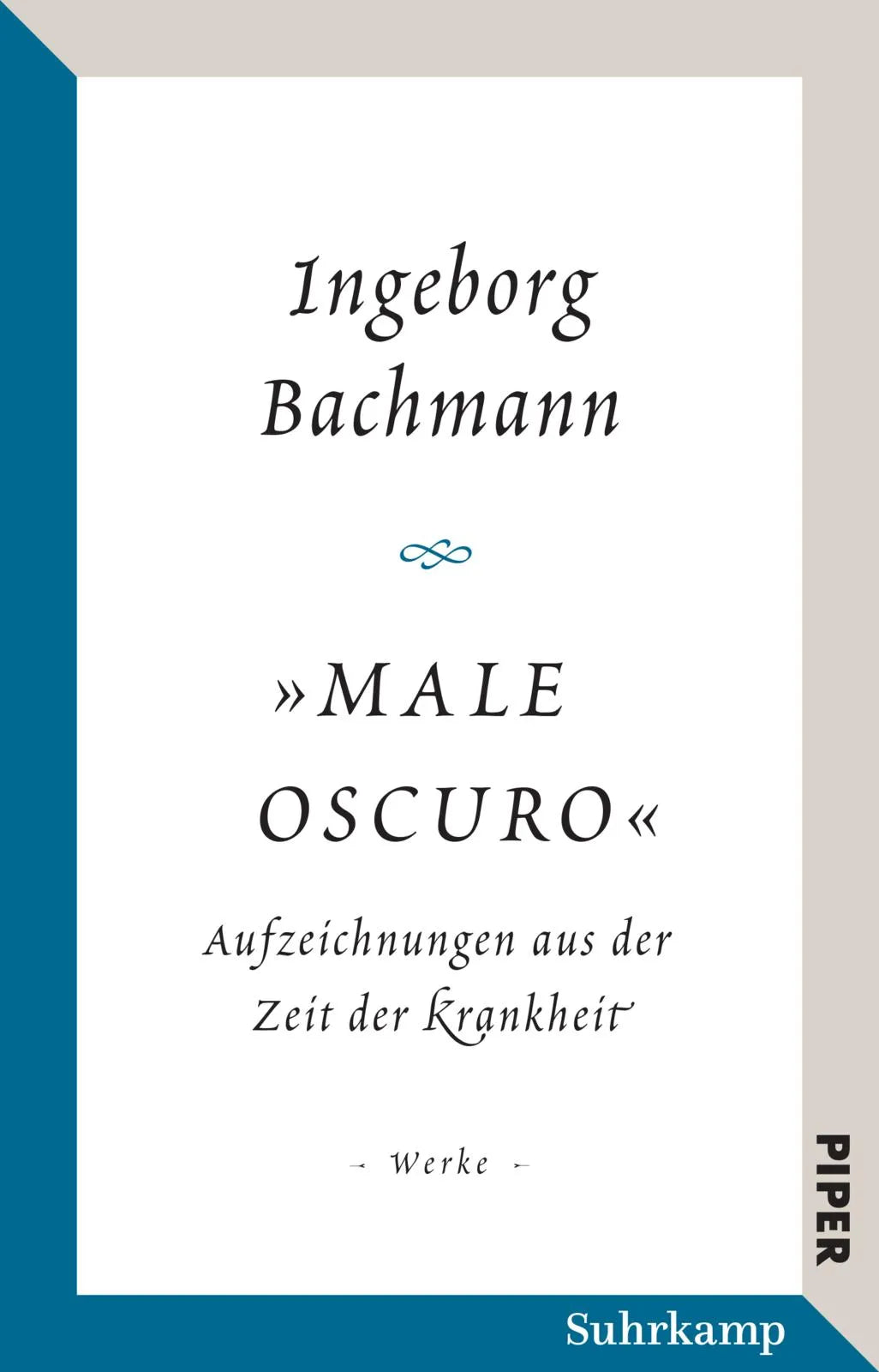 Buchcover von '»Male oscuro«' - Taschenbuch von Ingeborg Bachmann