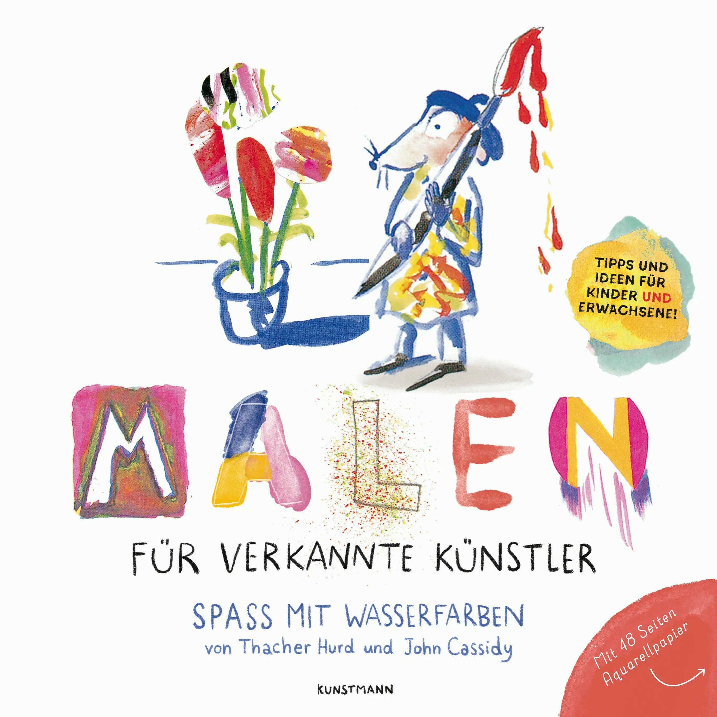 Buchcover von 'Malen für verkannte Künstler' - Gebundene Ausgabe von Thacher Hurd